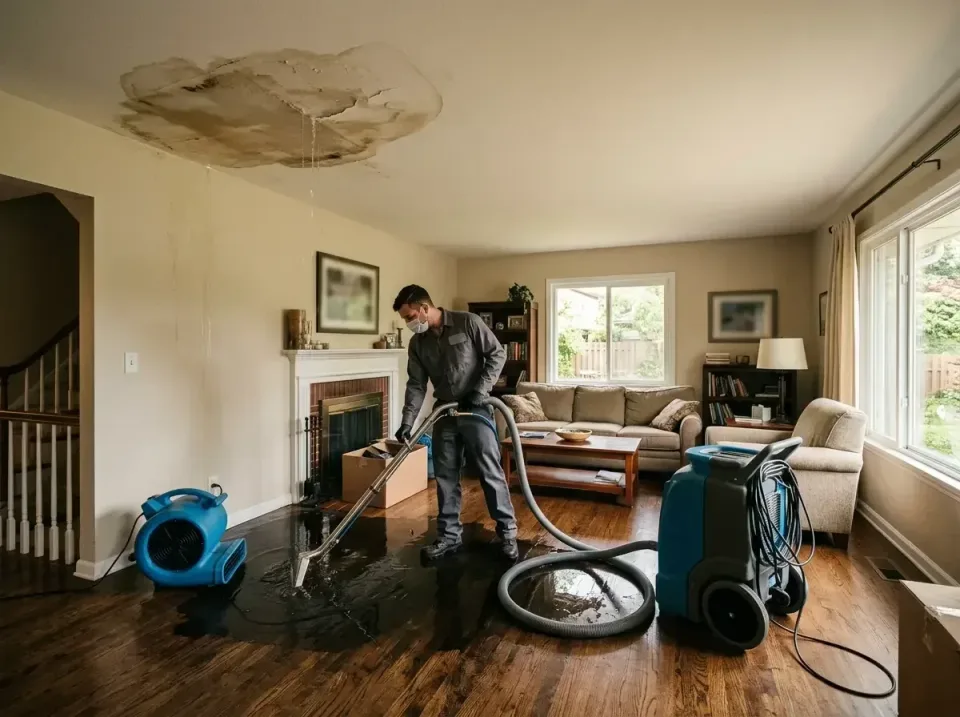 attic-pipe-burst-ceiling-drip-008 — frequently asked questions, Water Damage Restoration & Carpet Care in Cetronia, PA